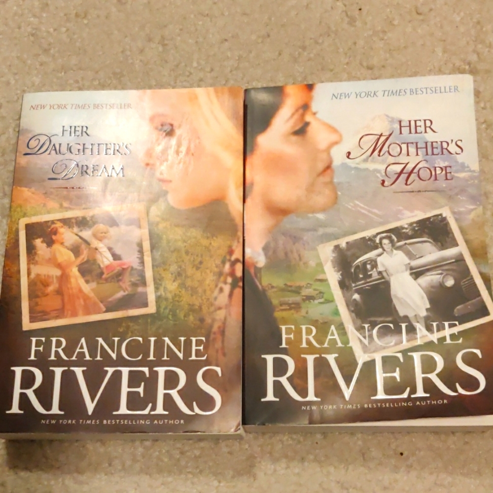 Marta's Legacy 2 book set, Francine Rivers, Tyndale fiction